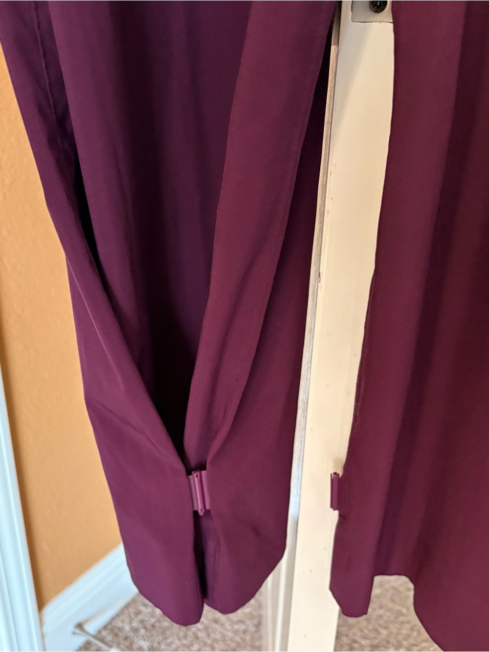Title nine cross front jumper plum Medium - Picture 3 of 6